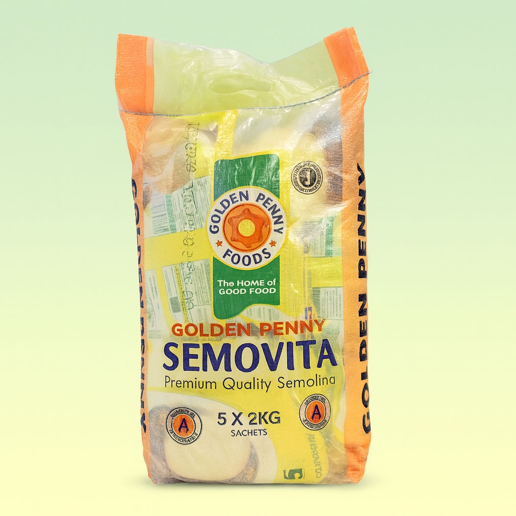 Golden Penny Semovita - 2kg - Main - <h1>Golden Penny Semovita – 2kg</h1><p><br></p><p>Premium Smooth Semolina for Perfect Swallow Meals<